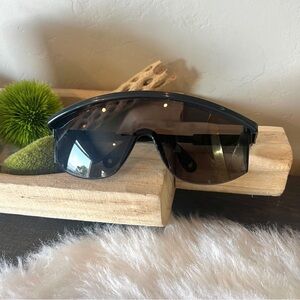 Patriot Safety Sunglasses UVEX Black Made USA Vintage Mechanic #24